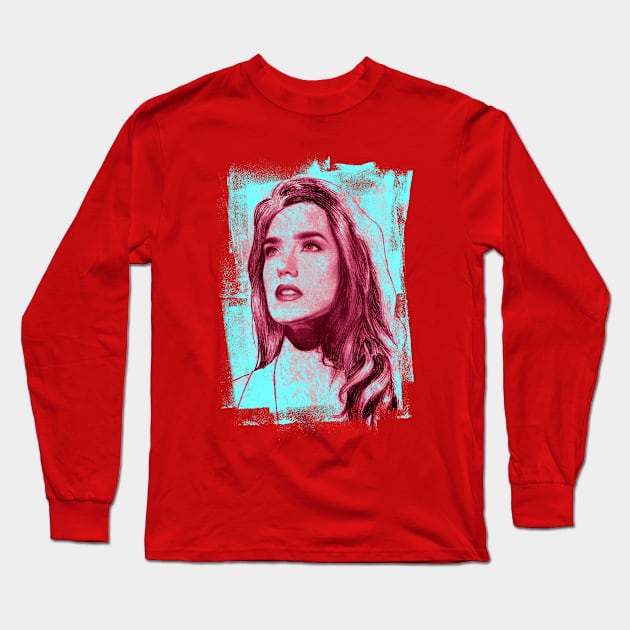 J E N N I F E R P O P Long Sleeve T-Shirt by renatodsc